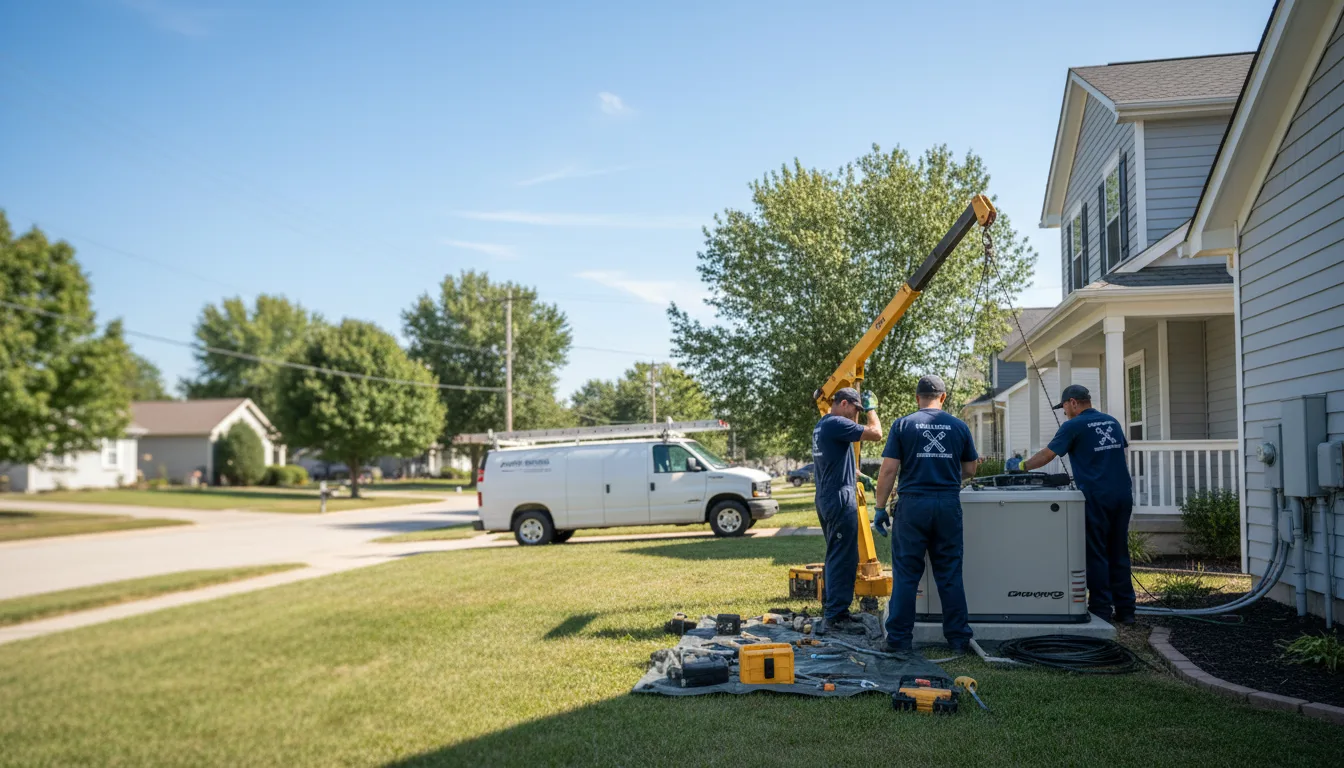 Generator Installation in Los Indios, TX near me